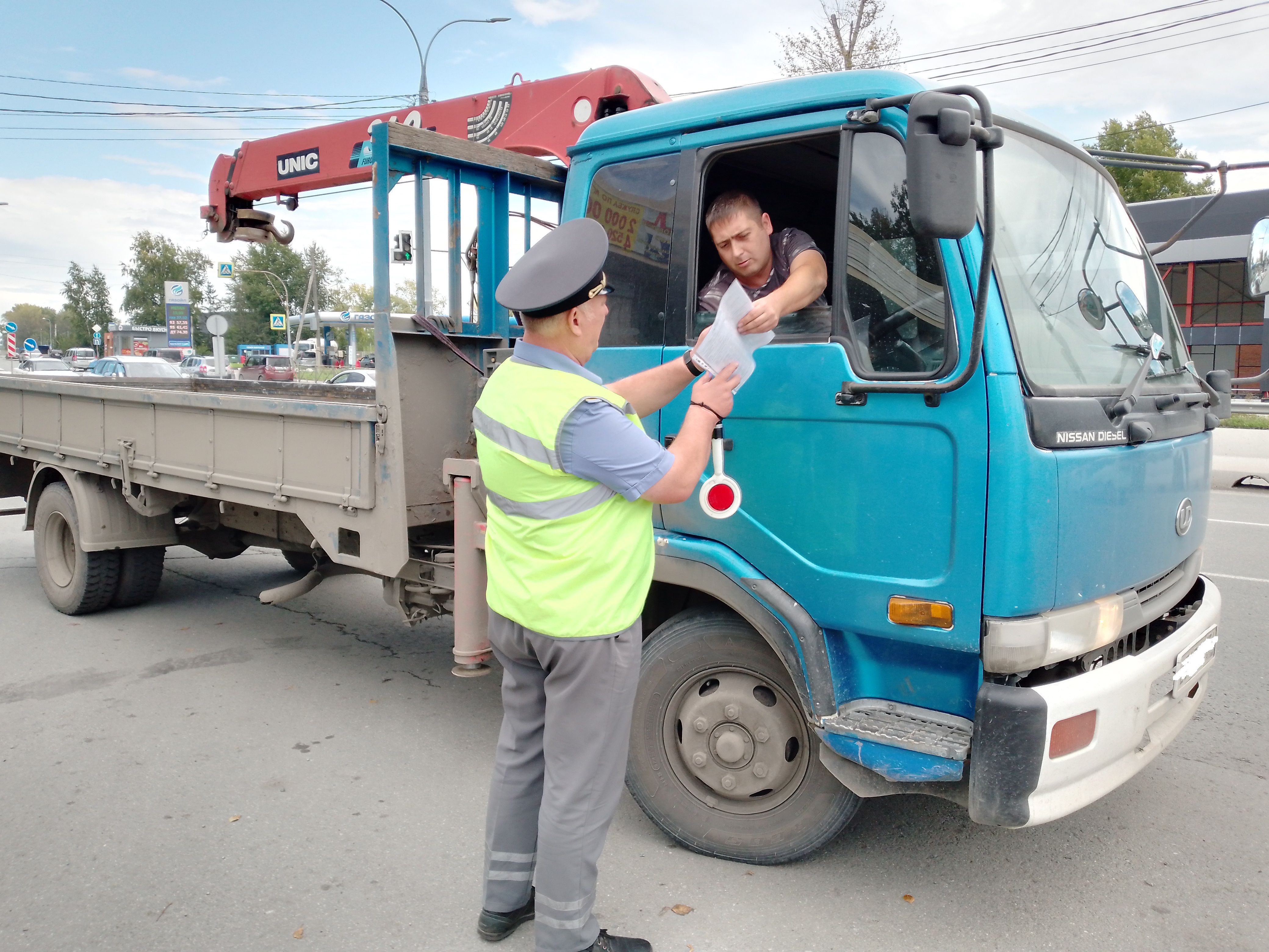 Пресечение нарушений при осуществлении перевозок крупногабаритных и тяжеловесных грузов в Новосибирской области